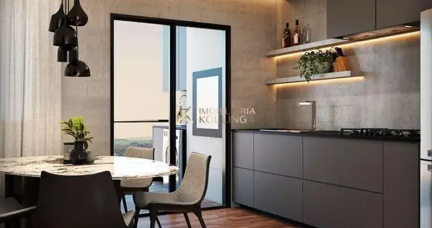 Apartamento 1 suíte, 1 quarto à venda no residencial encanto toledo pr