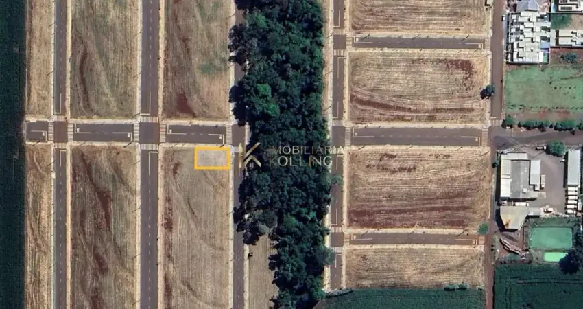 Terreno à venda de esquina no loteamento betel, vila becker, toledo - pr