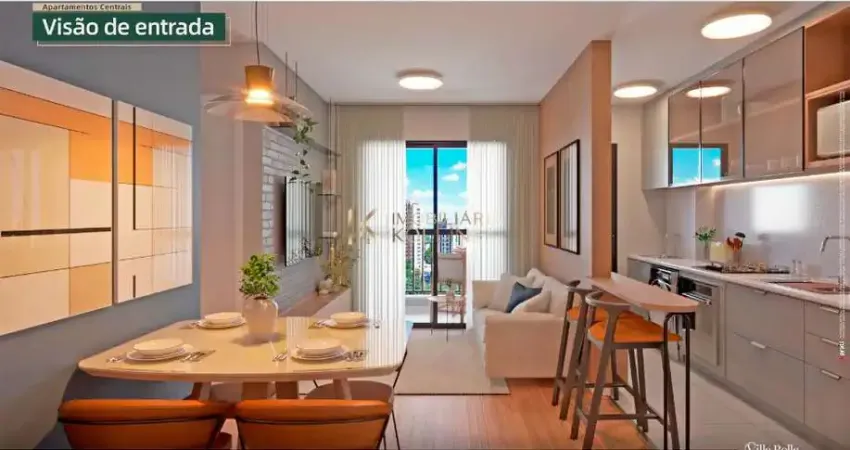 Apartamento à venda com 2 quartos, no residencial villa bella. toledo pr
