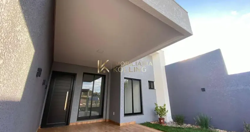 Casa à venda 1 suíte e 2 quartos localizada no jardim concórdia toledo pr