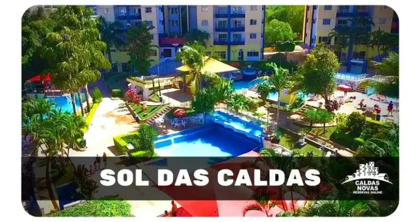 Apartamento com 2 quartos à venda na Rua Antônio Coelho de Godoy, Centro, Caldas Novas