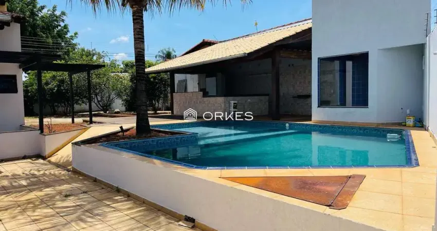 Casa com piscina e 4 suites no bairro alvorada (proximo ao sao carlos)