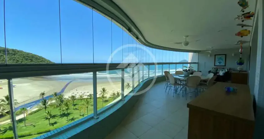 Apartamento pé na areia, vista frontal em Riviera de São Lourenço codigo: 98350