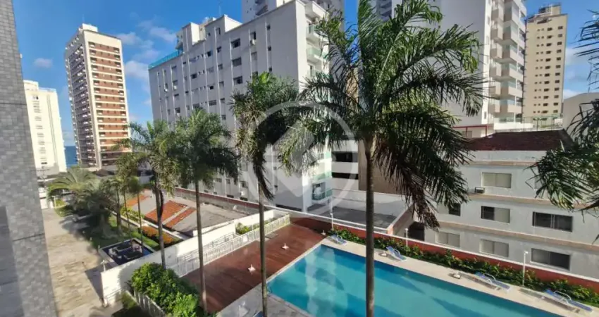Oportunidade apartamento a venda com linda vista para mar com varanda e lazer completo na praia das asturias guarujá sp codigo: 115431