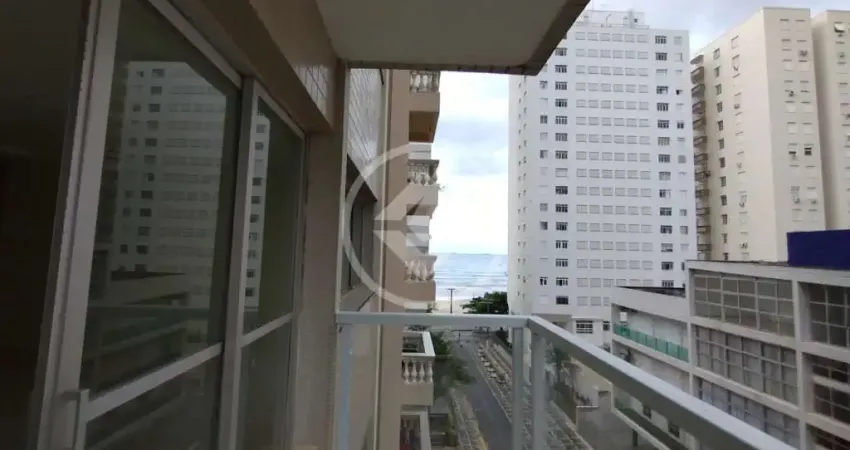 Amplo apartamento a venda  no calçadão a 50 m² da praia da Pitangueiras  Guarujá SP codigo: 117169
