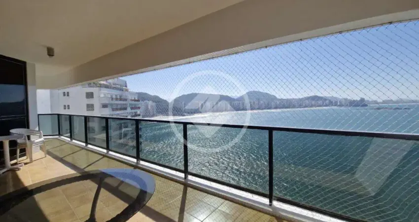 APARTAMENTO A VENDA COM LAZER E 3 SUITES COM VISTA DESLUMBRANTE P MAR GUARUJÁ SP codigo: 128778