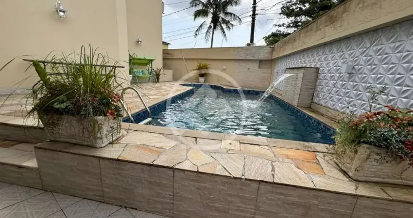 Lindo sobrado com Piscina, no bairro jardim cunhambebe, com aproximadamente 131m² codigo: 132086