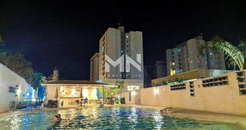 Apartamento à venda, 2 quartos, 2 suítes, 1 vaga, Edifício Ilhas de Mediterrâneo - Itu/SP