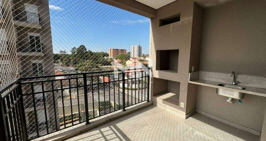 Apartamento para aluguel, 3 quartos, 1 suíte, 2 vagas, Bairro Brasil - Itu/SP