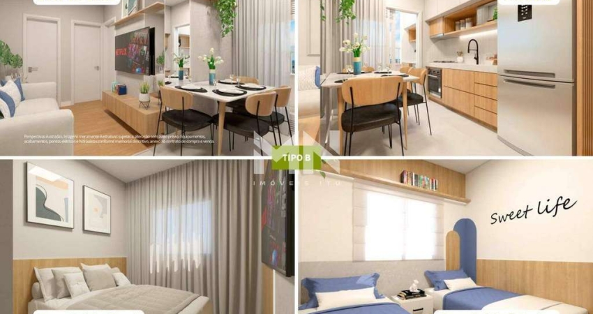 Apartamento na planta à venda, 2 quartos, 1 vaga, Caguassu - Sorocaba/SP
