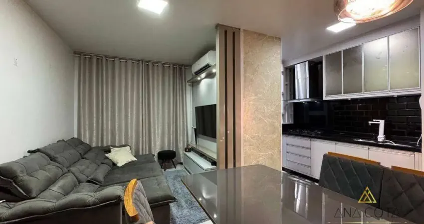 Apartamento com 2 dormitórios à venda, 64 m² por r$ 380.000,00 - fortaleza - blumenau/sc