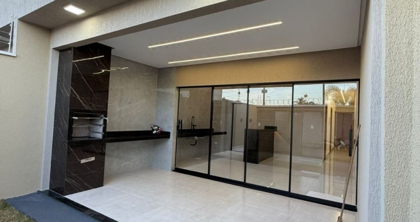 linda casa de 3 quartos uma suíte no setor estrela Dalva Goiânia