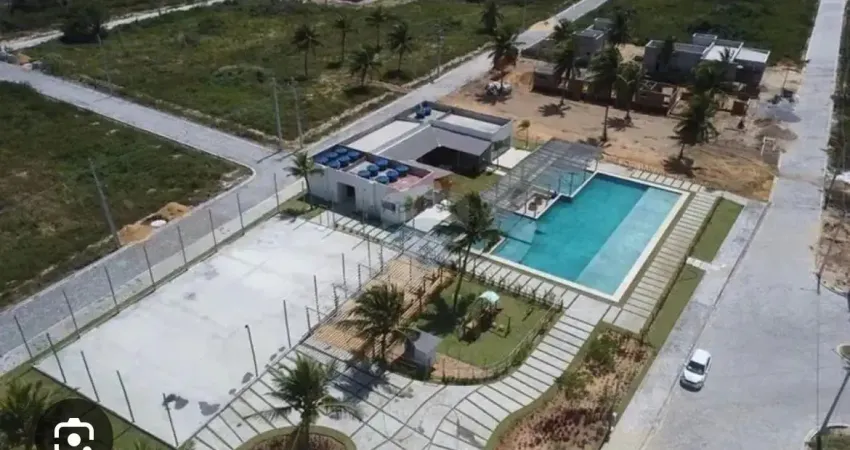 Dispomos de lotes para venda no melhor condomínio clube da praia de touros - o cajueiro boulevard - valor de oportunidade apenas 169k