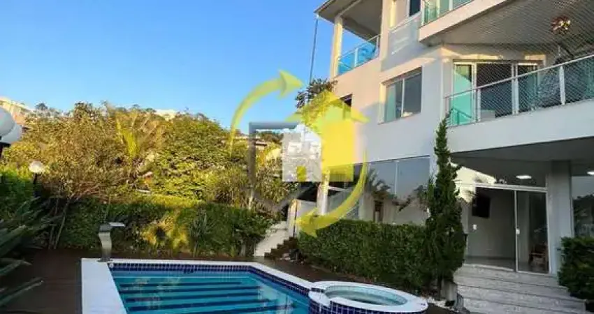 SOBRADO ARUJÁ - CONDOMÍNIO FECHADO - 490 M² - 5 SUÍTES C/ CLOSET - PISCINA, OFURO, CHURRASQUEIRA