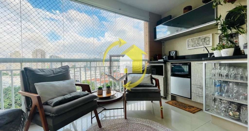 CLUB TUIUTI MOBILIADO E EQUIPADO - 93M² - 3 DORMS 1 SUITE - ANDAR ALTO VISTA LIVRE - MUITO LAZER