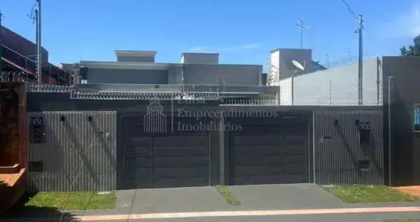 Casa com 3 dormitórios à venda, universitário, campo grande - ms