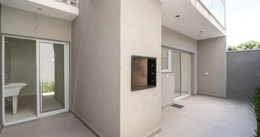 Sobrado Triplex novo, 155 m2 área útil, 3 quartos (1 suite), Região Nobre São Brás (Orleans).