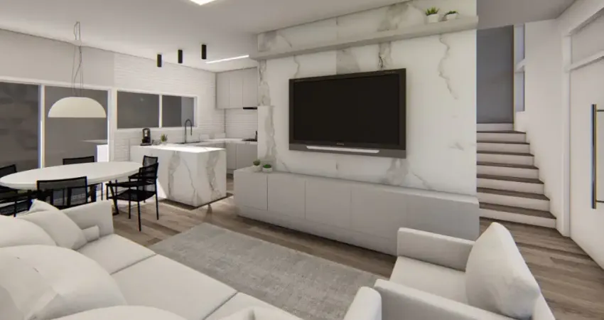 Residência nova, 155 m2 área útil, 3 quartos (1 suite), região nobre são brás (orleans).