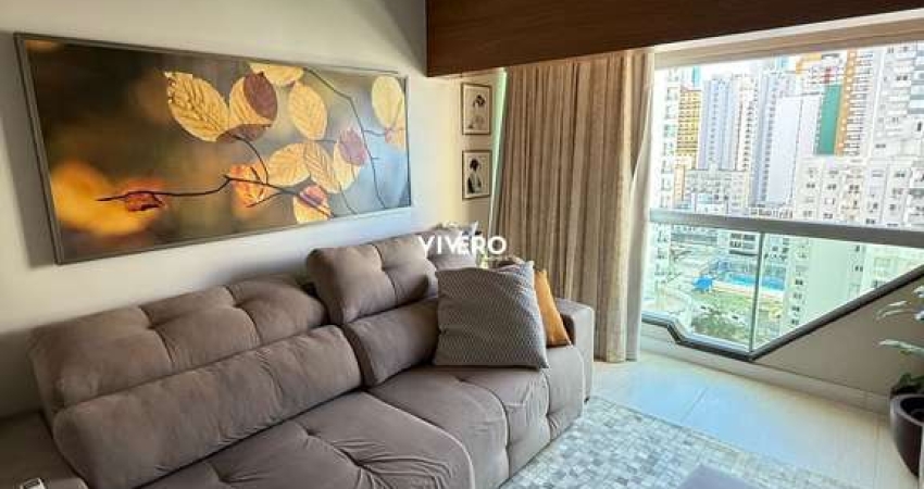 Apartamento de 1 dormitório com vista mar no Centro de Balneário Camboriú