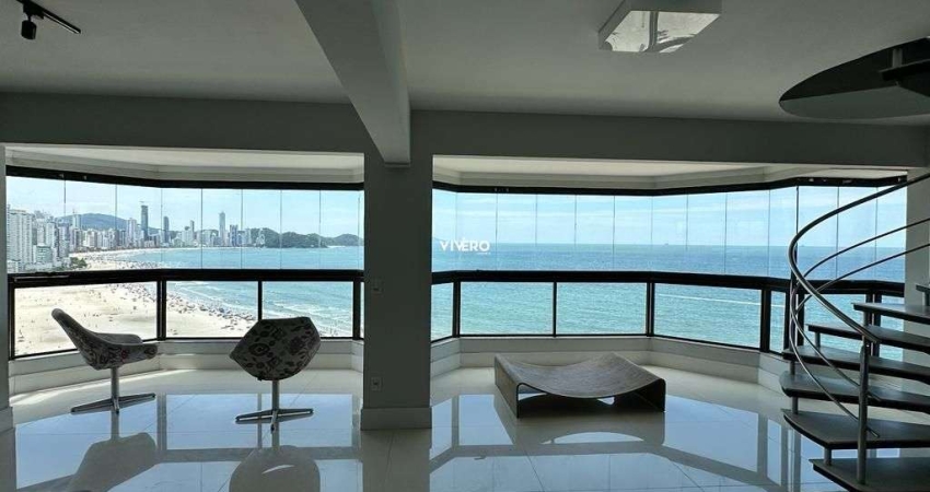Cobertura frente mar em Balneário Camboriú com 5 suítes