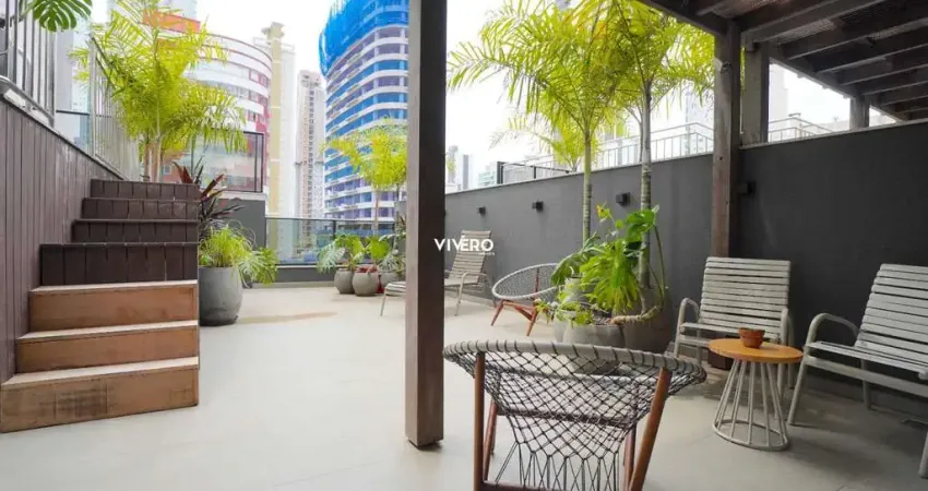 Apartamento garden com 3 suítes no argos residence - balneário camboriú