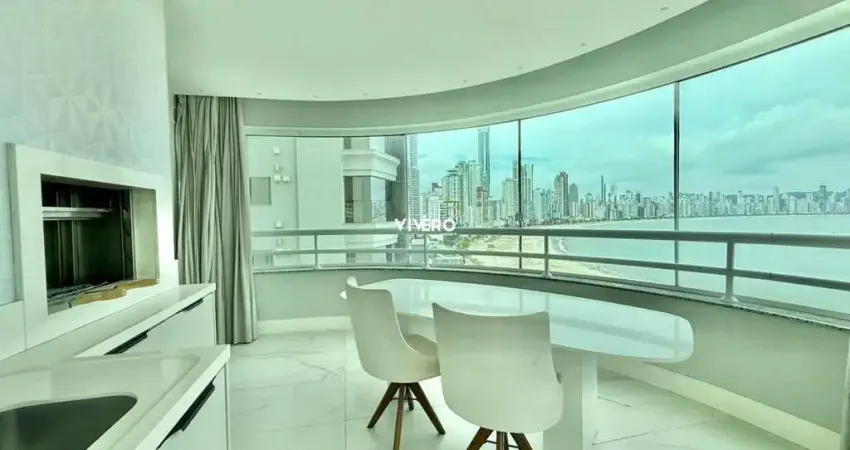 Frente mar com 4 dormitórios na barra sul em balneário camboriú