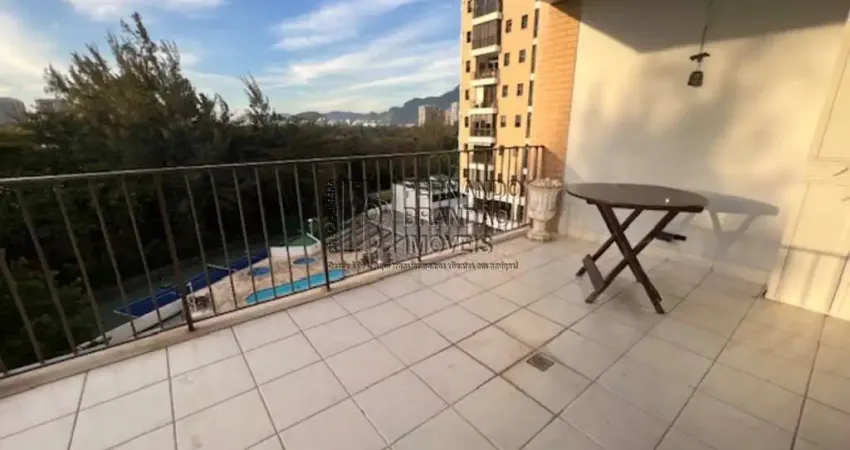 Rio hotel residência, alugo apartamento de 2 quartos na barra da tijuca, rj - 2 suítes, 2 salas, 2 banheiros, 1 vaga - 90,00 m² de luxo e conforto!