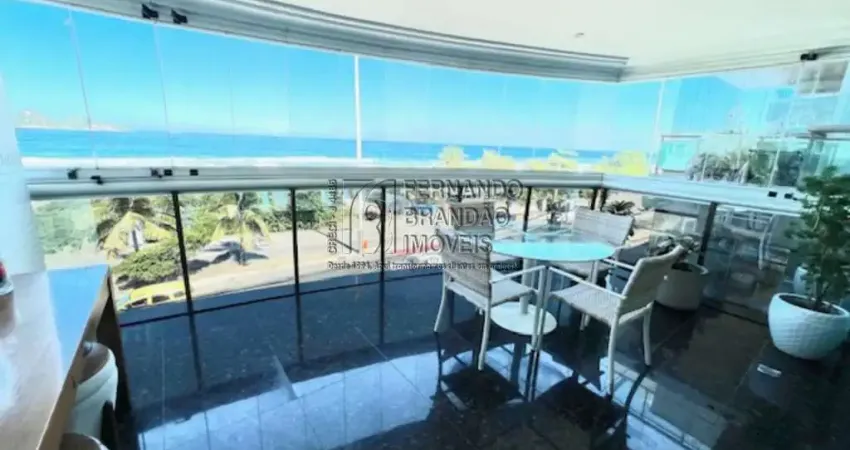 Jardim oceânico, av. do pepê alugo apartamento 3 suítes, c/160m² frontal mar, totalmente montado, 3 vagas. próximo av. olegário maciel farto comercio