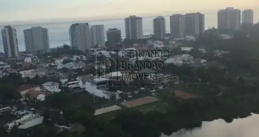 Rosa da praia, vendo apartamento na barra da tijuca com 1 quarto, 2 salas, 1 vaga, 64m²!