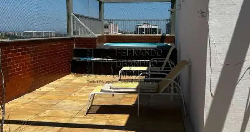 Nau da barra, vendo cobertura com 4 quartos na barra da tijuca c/ 1 suite, 3 salas, 3 vagas de garagem, 430m² de área.