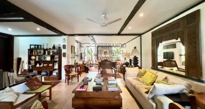 Vendo casa na barra da tijuca c/ 4 quartos, 4 suítes, 3 salas, 3 vagas de 395,00m²- rio de janeiro-rj