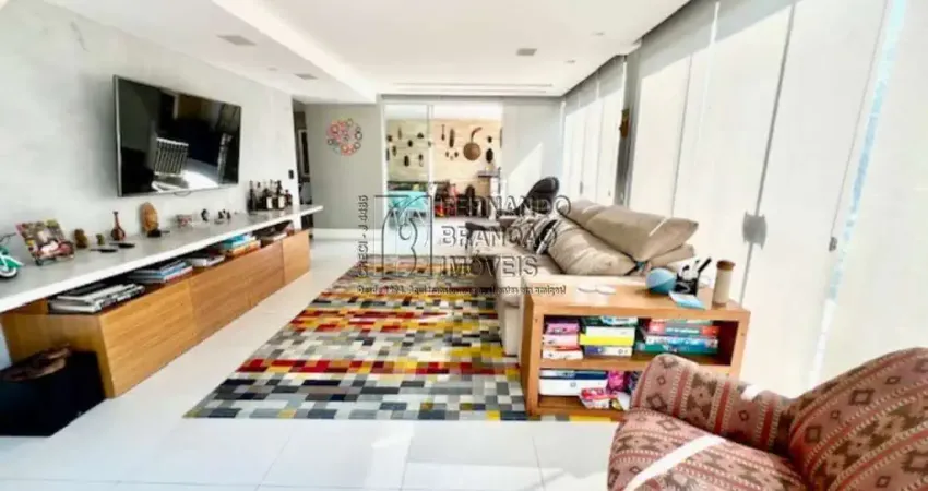 Vendo cobertura luxuosa de 3 quartos na barra da tijuca, rio de janeiro - 219m², 2 vagas de garagem e suite.