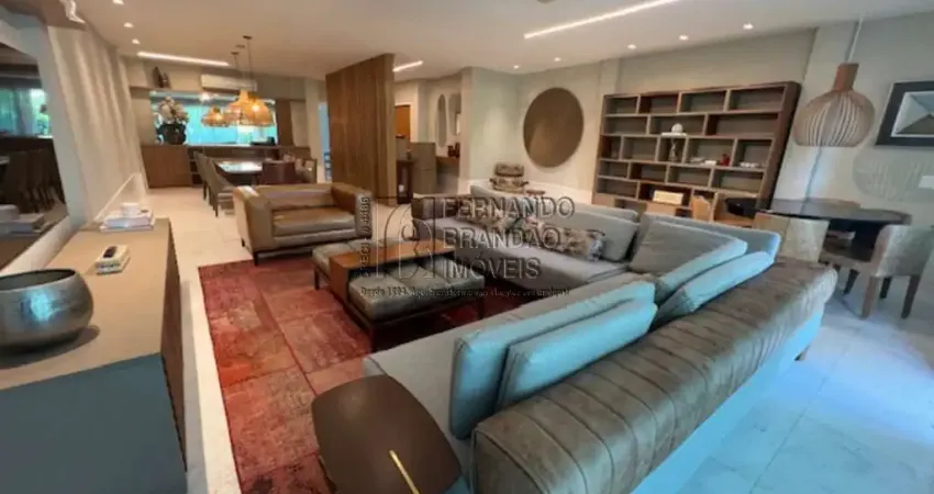 Apartamento de luxo na barra da tijuca - 4 quartos, 4 suítes, 3 salas, 3 vagas - rio de janeiro-rj