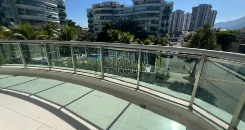 Apartamento de luxo para locação na barra da tijuca, rio de janeiro - 4 quartos, 4 suítes, 3 salas, 3 vagas - 292m²