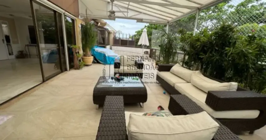 Jardim oceânico, vendo cobertura na barra da tijuca, rio de janeiro c/ 6 quartos, 4 suítes, 4 salas, 5 banheiros, 4 vagas, 445m².