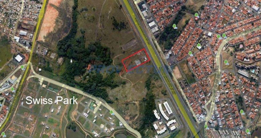 Terreno comercial à venda na Rodovia Anhangüera, 90,02 Km, Jardim do Lago, Campinas