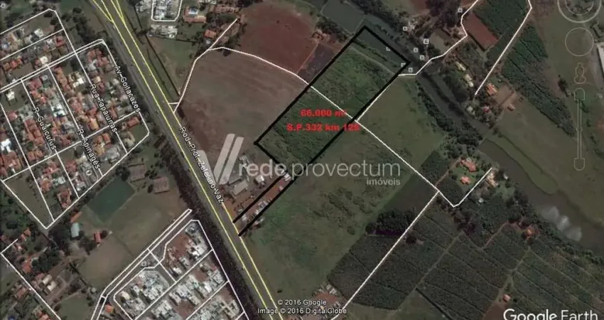 Terreno comercial à venda na Rodovia Professor Zeferino Vaz, 125, Betel, Paulínia