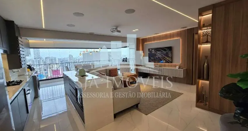 Apartamento de 94m2 no the gardens reserva tatuape – ultimo andar, vista livre e sofisticacao absoluta.