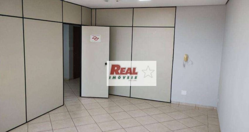 Sala para alugar, 61 m² por R$ 1.720,00/mês - Centro - Araçatuba/SP