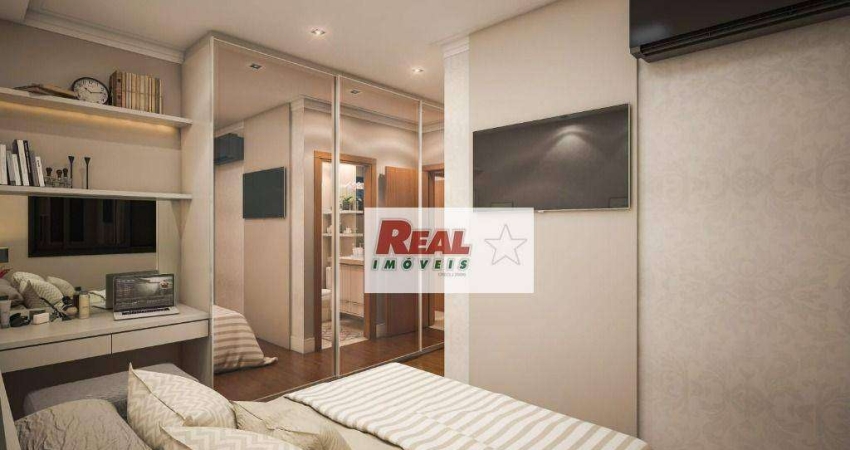 Apartamento com 2 dormitórios à venda, 71 m² por R$ 629.417,00 - Jardim Paulista - Araçatuba/SP
