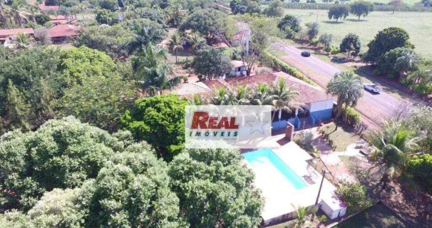 Chácara / sítio com 2 quartos à venda na Água Limpa, Araçatuba 