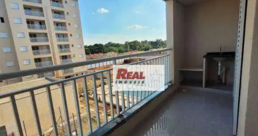 Apartamento com 2 dormitórios para alugar, 58 m² por R$ 1.100,00/mês - Petit-Trianon - Araçatuba/SP