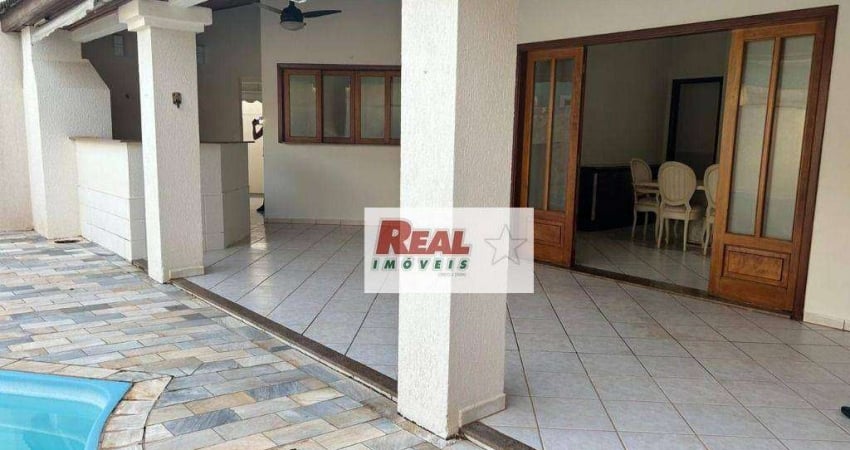 Casa com 3 dormitórios para alugar, 221 m² por R$ 6.370,00/mês - Condomínio Habiana - Araçatuba/SP