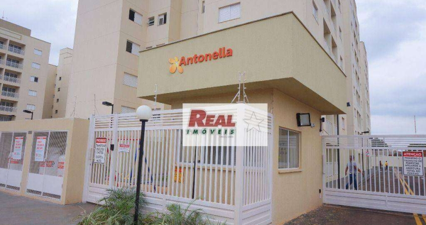Apartamento com 2 dormitórios para alugar, 59 m² por R$ 1.200,00/mês - Parque Residencial Aeroporto - Araçatuba/SP