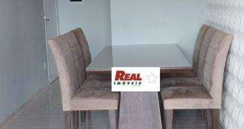Apartamento com 2 dormitórios para alugar, 52 m² por R$ 1.700/mês - Residencial Capuano - Birigüi/SP