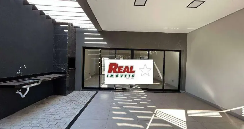 Casa Nova com 2 dormitórios (01 suíte) à venda, 104 m² por R$ 390.000 - Jardim Costa Rica - Birigüi/SP