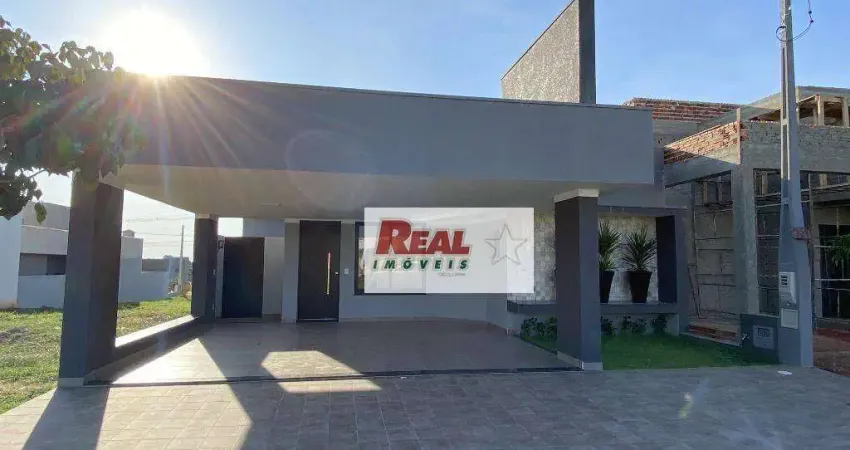 Casa com 3 dormitórios para alugar por r$ 4.469,17/mês - condomínio vila madalena - araçatuba/sp