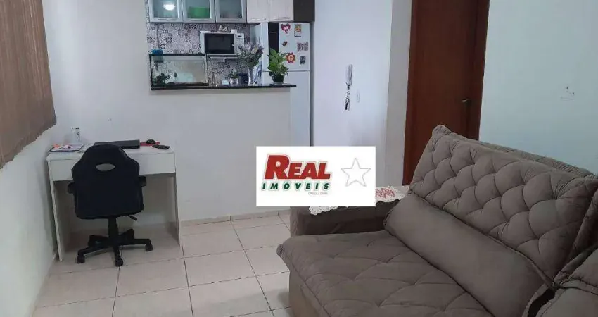 Apartamento com 2 dormitórios à venda, 55 m² por r$ 150.000 - conjunto habitacional doutor antônio villela silva - araçatuba/sp