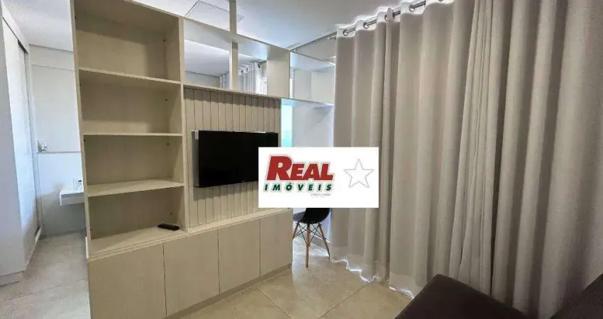 Studio mobiliado para alugar, 33 m² por r$ 2.3000/mês - up town - jardim nova yorque - araçatuba/sp