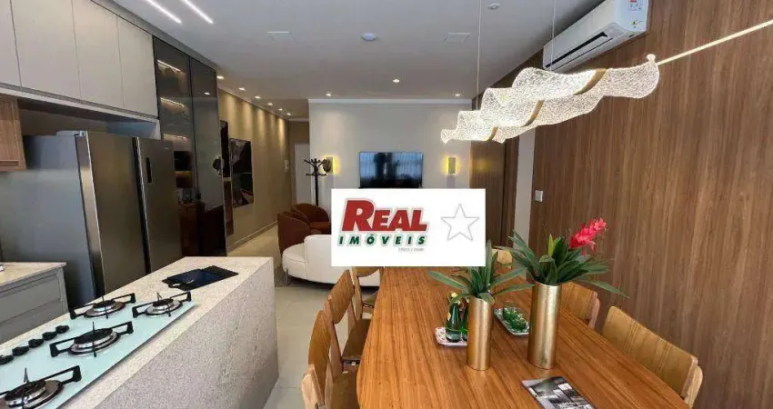 Lançamento!! itália finale, lindo apartamento com 2 ou 3 suítes!